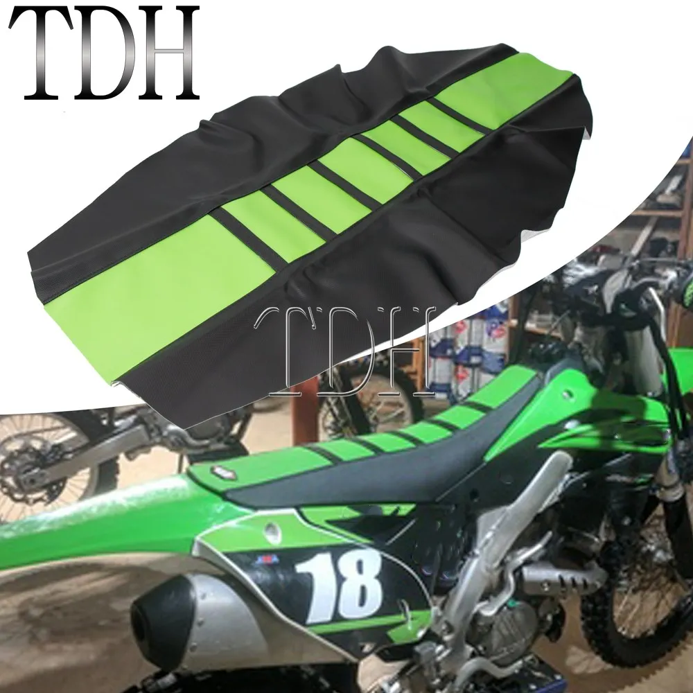 Чехол для сиденья внедорожного велосипеда чехол в рубчик Kawasaki KX250F KX450F KXF KLX 250 450