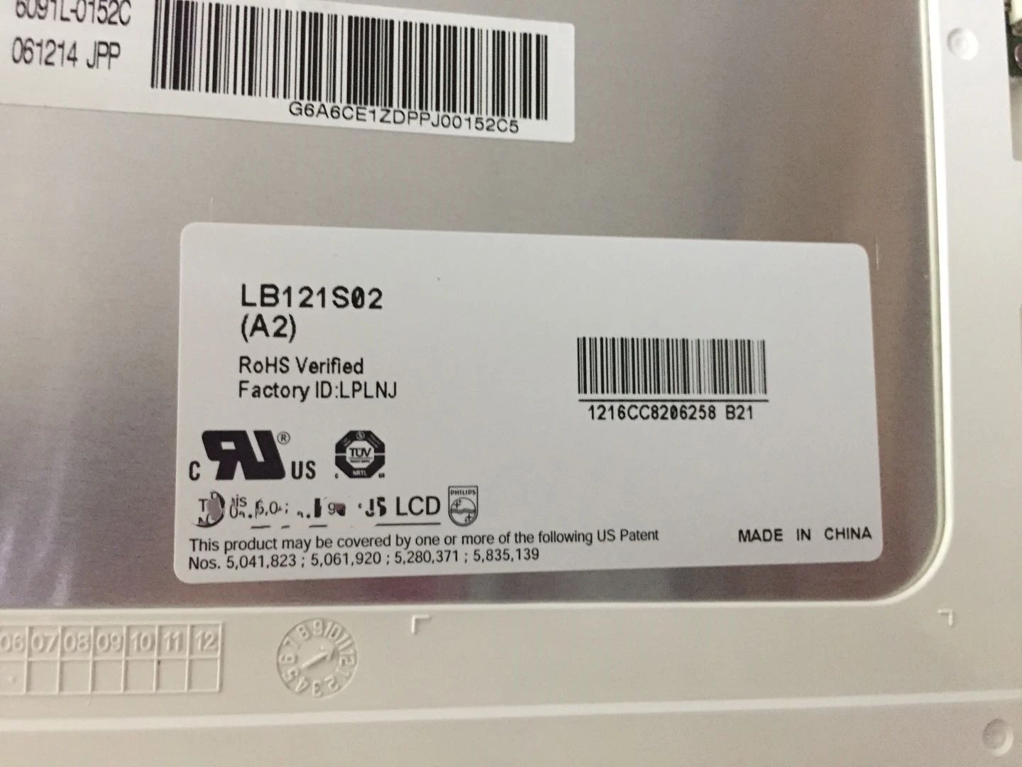 Tela Lcd Tamanhos Flash L12 1s01 a2 - Imagem 2