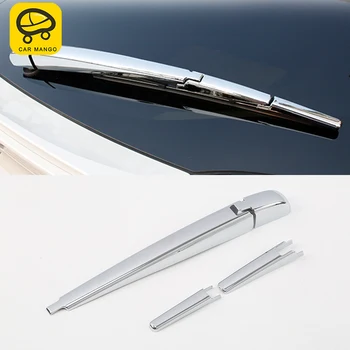 

CARMANGO for Toyota C-HR 2018-2020 Auto Car Styling Rear Windshield Wiper Chrome Cover Trim Frame Sticker Exterior Accessories