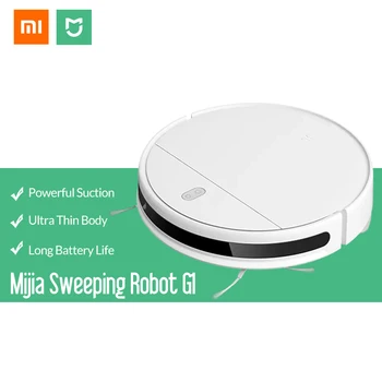 

XIAOMI MIJIA Sweeping Robot Vacuum-Mop Essential G1 Cleaner MJSTG1 2200PA Suction Planned Path Sweep Vacuum Wet Mopping 2 in 1