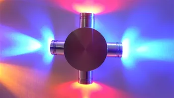 

2016 Promotion Outdoor Wall Light Istick Free Shipping 4w Led Lamp With Rgb Color Ac95-265v Input Voltage