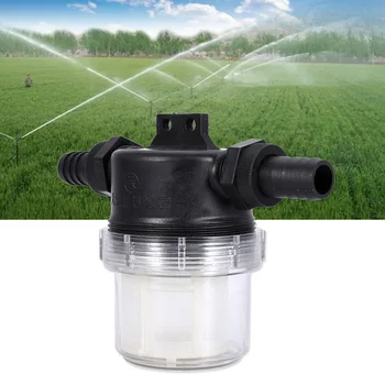 

High Flow Kitchen Storage Gadgets Tools Transparent Filter Transparent Inline Mesh Strainer Water Pump Filter Irrigation