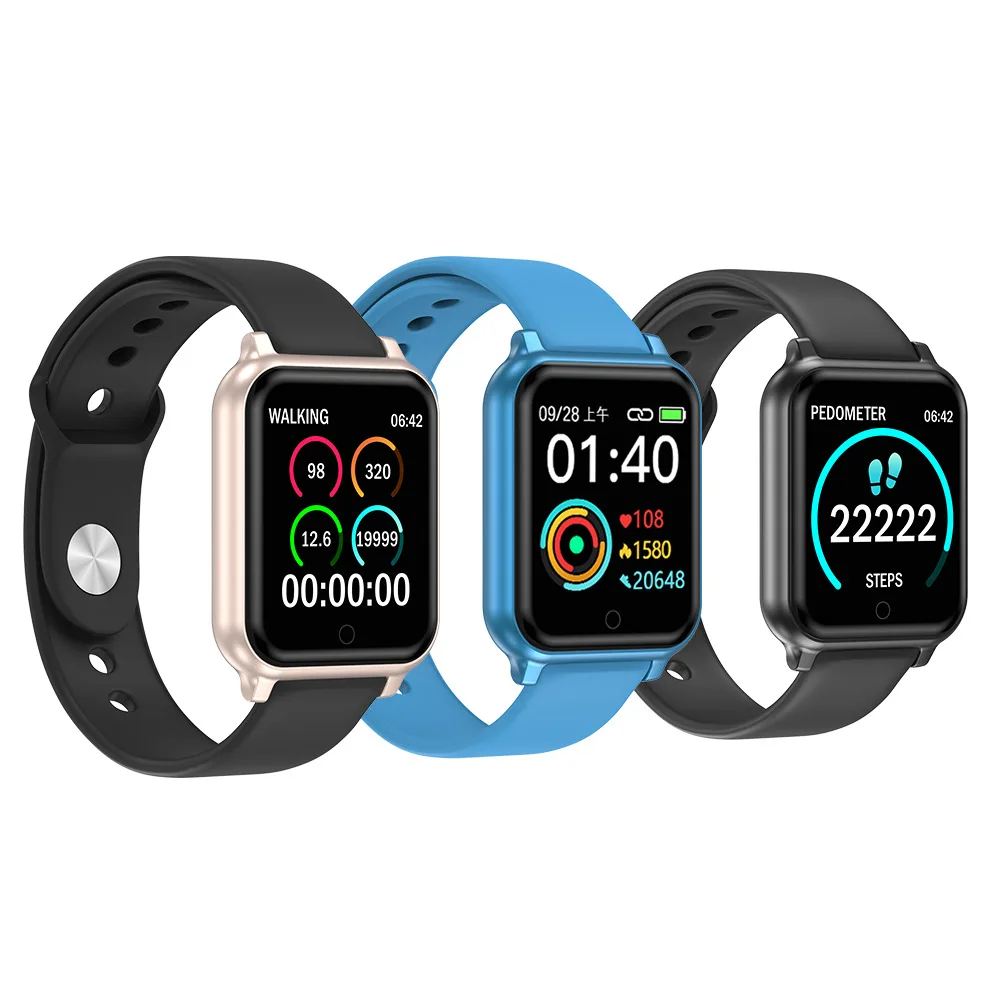 

T70 Smart Watch Men Heart Rate Sleep Monitor Blood Pressure Music Control Fitness Tracker Sports Bracelet VS P70 T80 Smartwatch