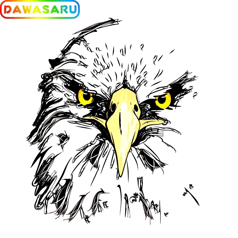 Декоративная наклейка DAWASARU Eagle Eye ПВХ аксессуары для украшения автомобиля