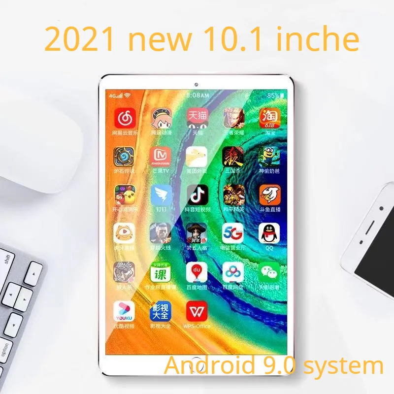 Планшетный ПК 2021 новый 10 1-дюймовый звонок 4GWiFi студенческий онлайн-Обучающий