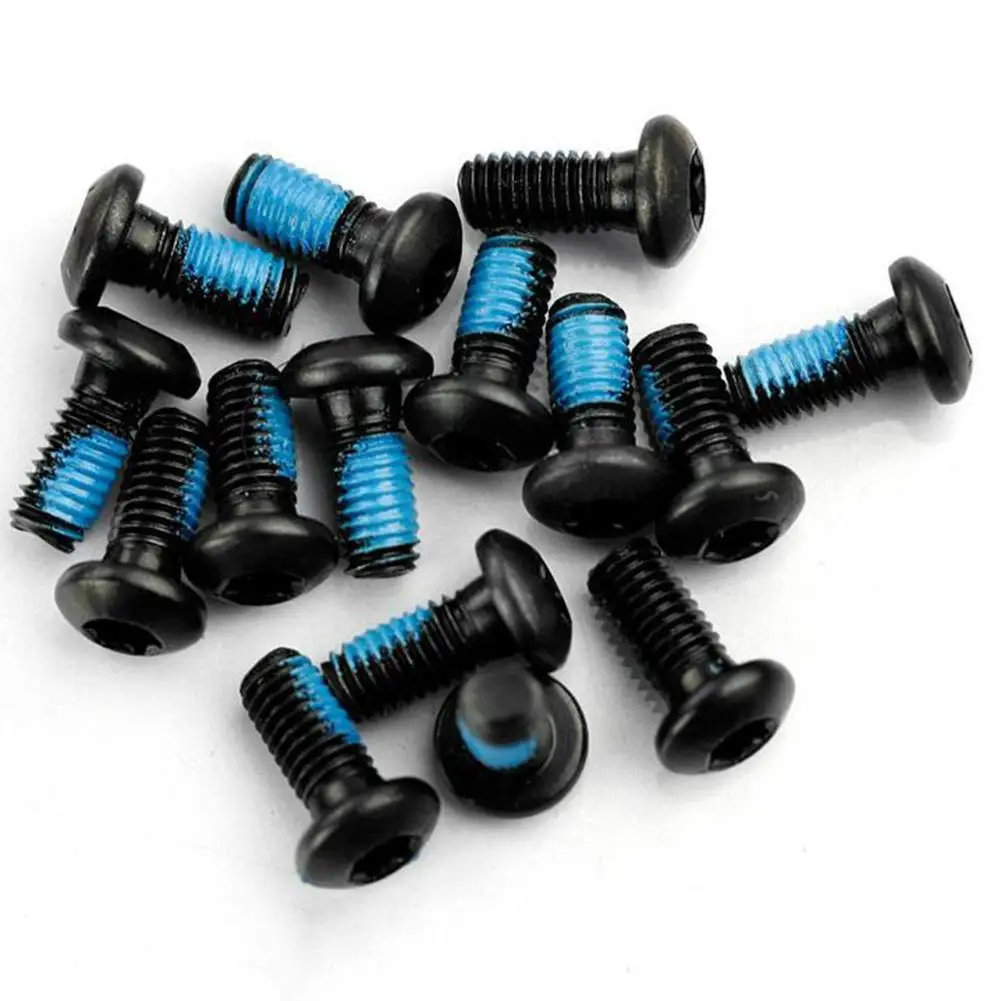 

12Pcs Per Set 12mm Bicycle Disc Brake Bolts Mounting Screws T25 Head Mountain Bike Disc Cycling Accessories Steel Mount S
