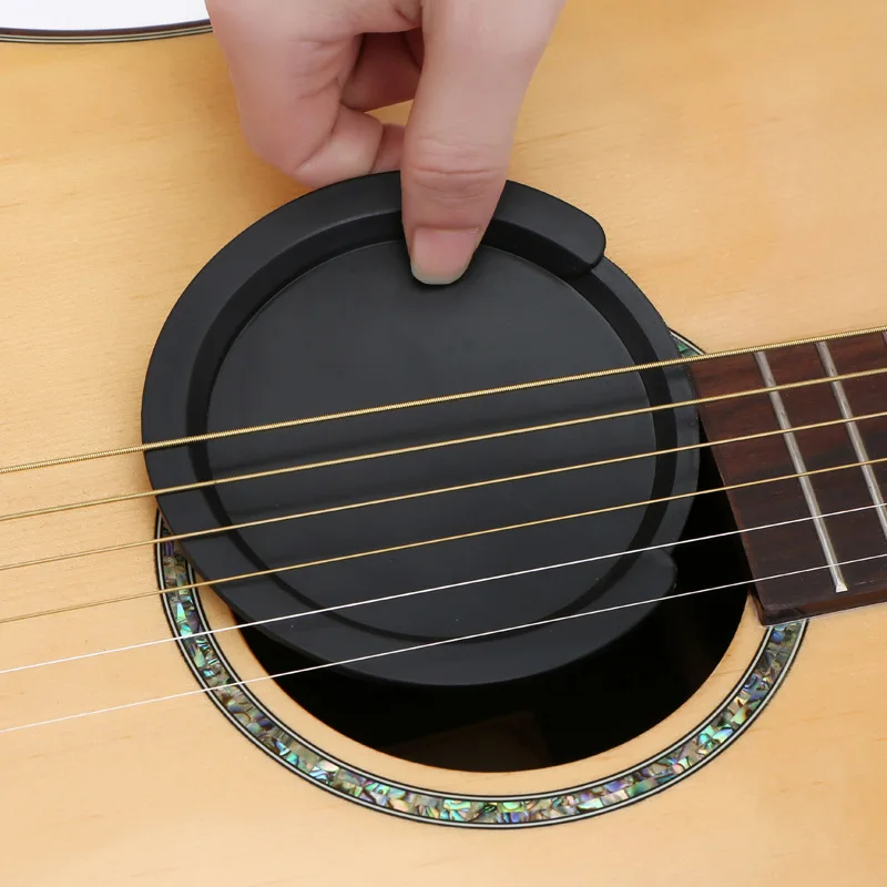 

2pcs Silicone Guitar Sound Hole Cover Noise Reduction Sound Buffer Plug Universal Guitar Accessory MC889