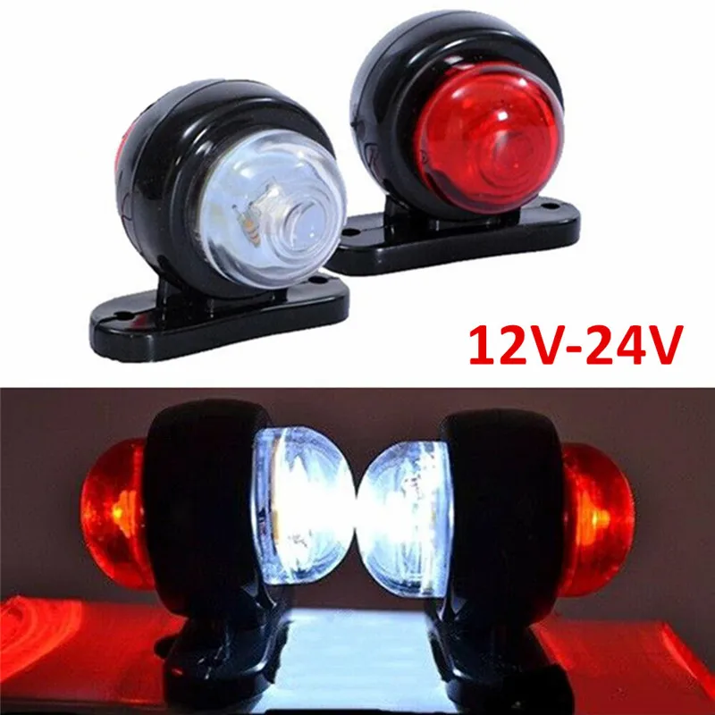 Outline Marker LED Side Marker 24v LED Truck Lights Trailer Lamp Truck Light Van Trailer Side Light 12V 2PCS led marker lights