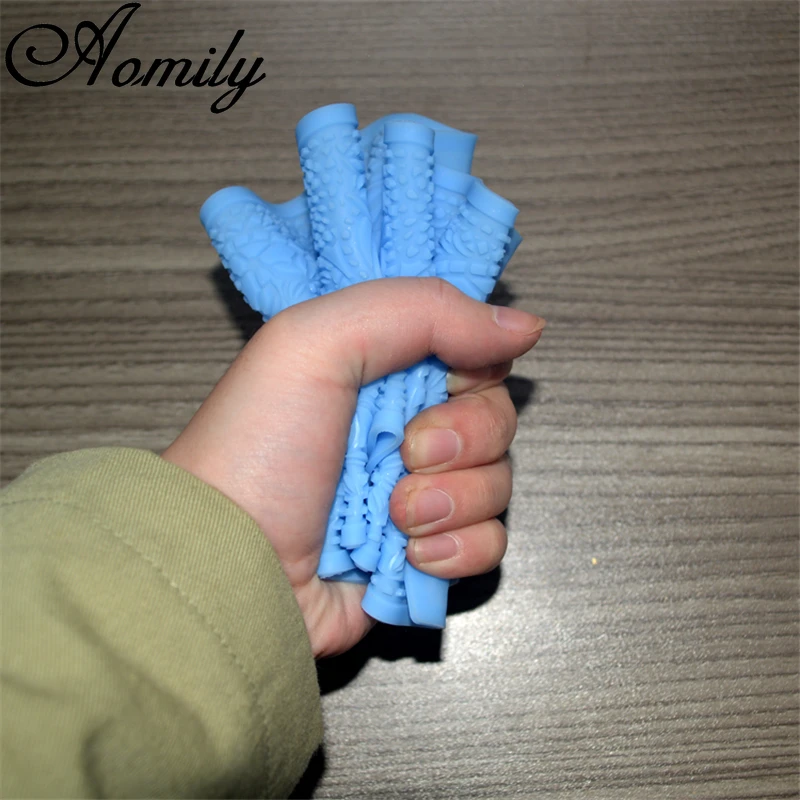 Aomily Luxury Flower Lace Silicone Mold Cake Border Decoration Tool Fondant Cake 3D Mold Food Grade Mat Mould Baking Flower