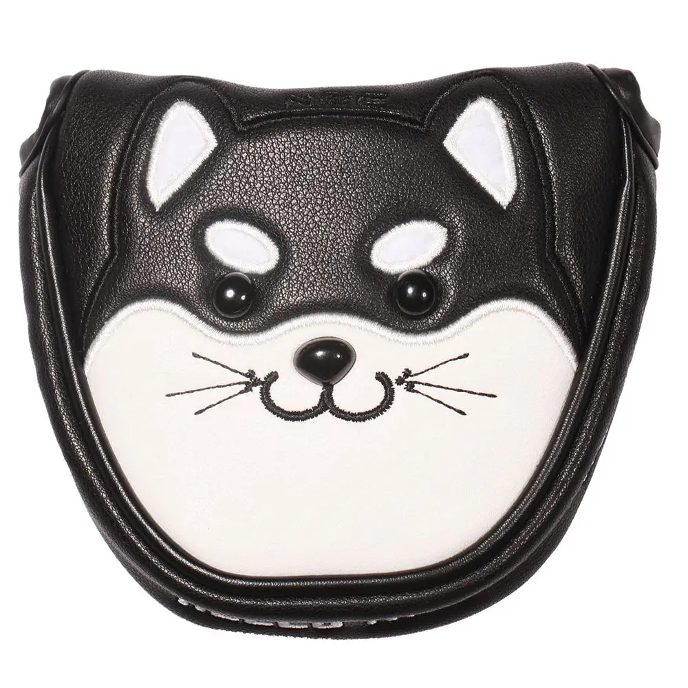 

Premium Leather Golf Head Covers Mid-Mallet Putter Covers for 2-BALL PUTTER , 2-BALL FANG PUTTER