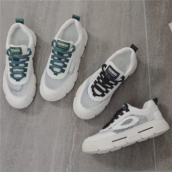 

2020 new women's shoes new casual Torre women's shoes tide white shoes Joker flat shoes women's sports