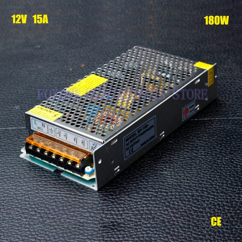 High quality LED display 12V 15A 180W Switching Power Supply Driver for LED light strip billboard industrial equipment