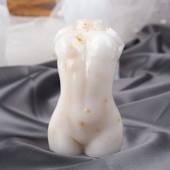 

Model Body Stand Ornaments Resin Mold Female Body Art Silicone Molds Home Decor