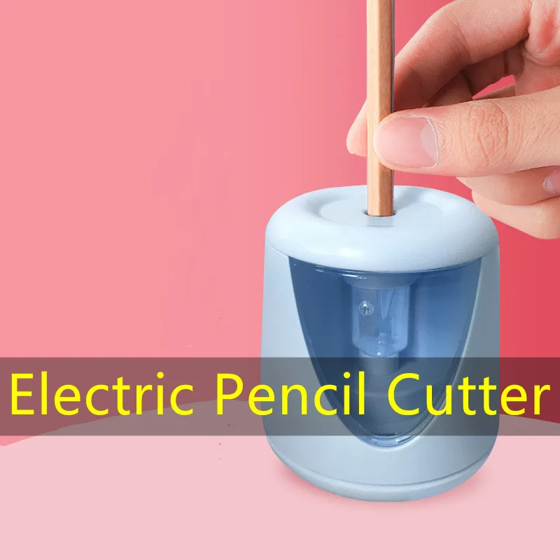 Electric pencil sharpener automatic multi-functional rechargeable pencil curler children pencil sharpener school supplies new automatic two hole electric touch switch pencil sharpener home office school