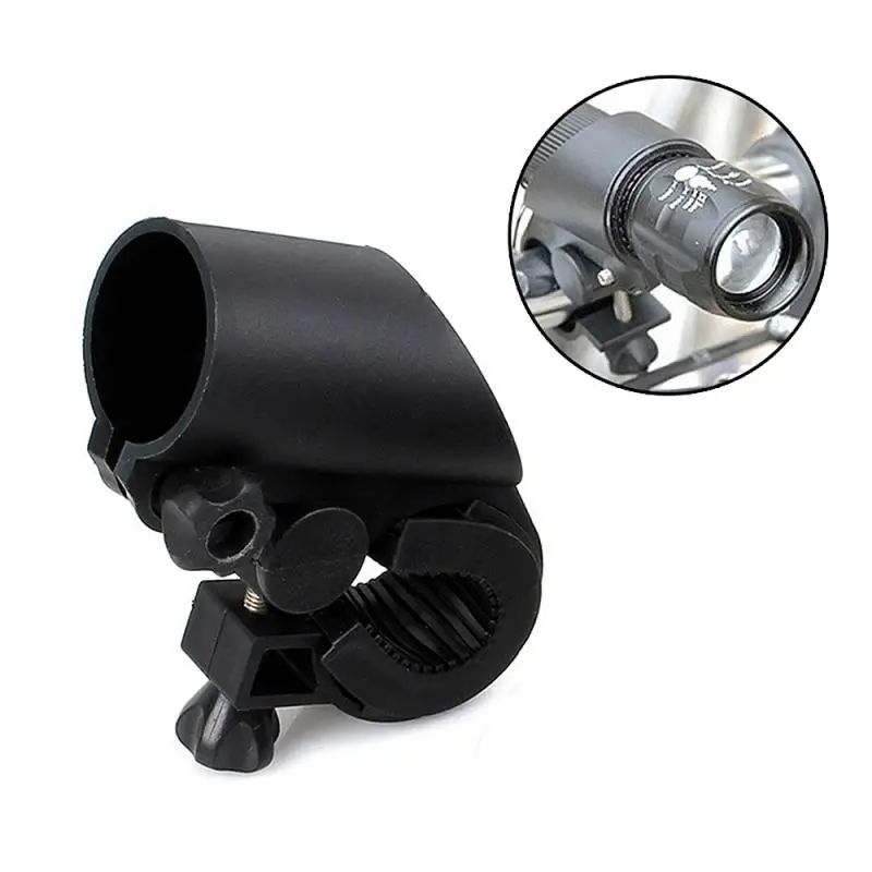 

Universal Portable Bicycle Cycling Light Lamp Stand Holder Grip LED Flashlight Torch Clamp Clip Mount Bracket bike Accessories