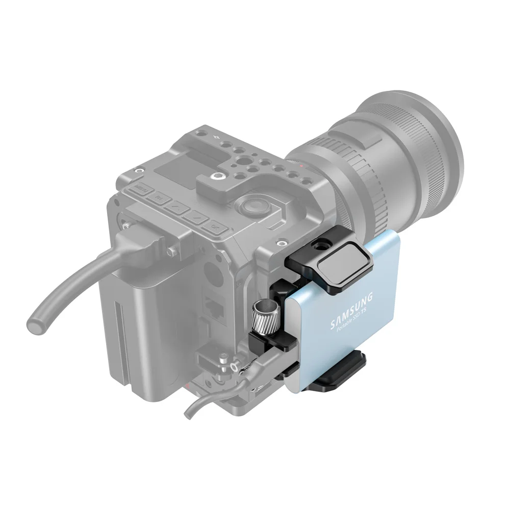  SmallRig Universal Halter Halterung für Externe SSD Halter Clamp Mit Kalten Schuh und 1/4 