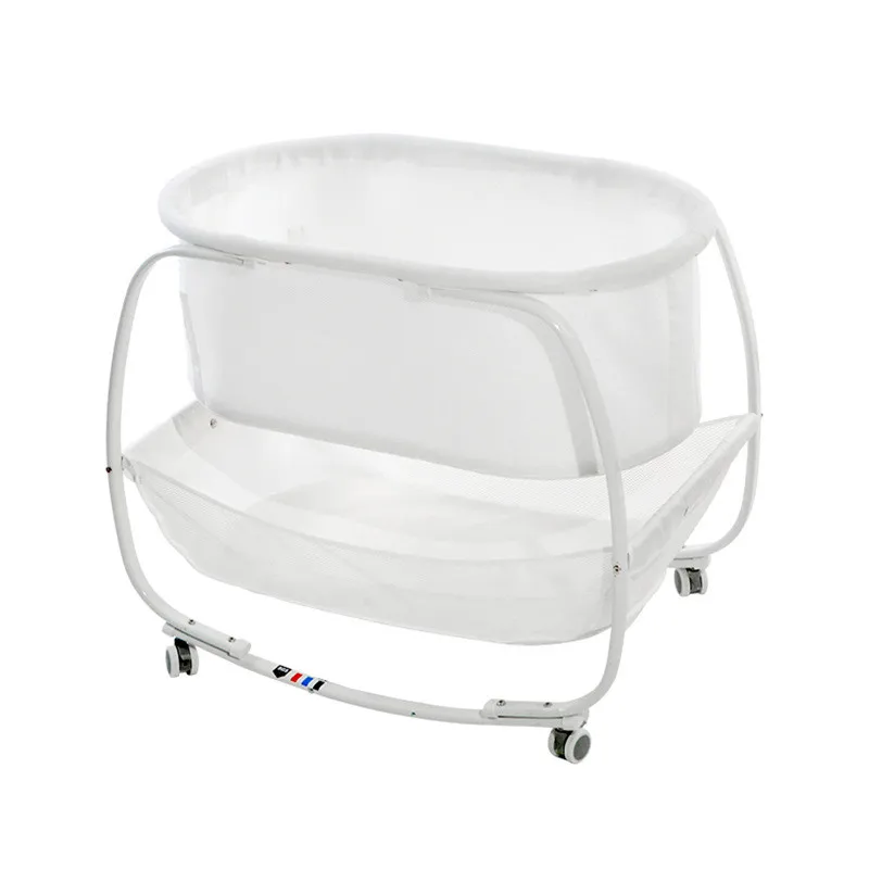 0-12 Months BB Portable Removable Bunk Bed Infant Home Use Mosquito Repellent Breathable Kids Sleeping Bed Baby Newborn Shaker02