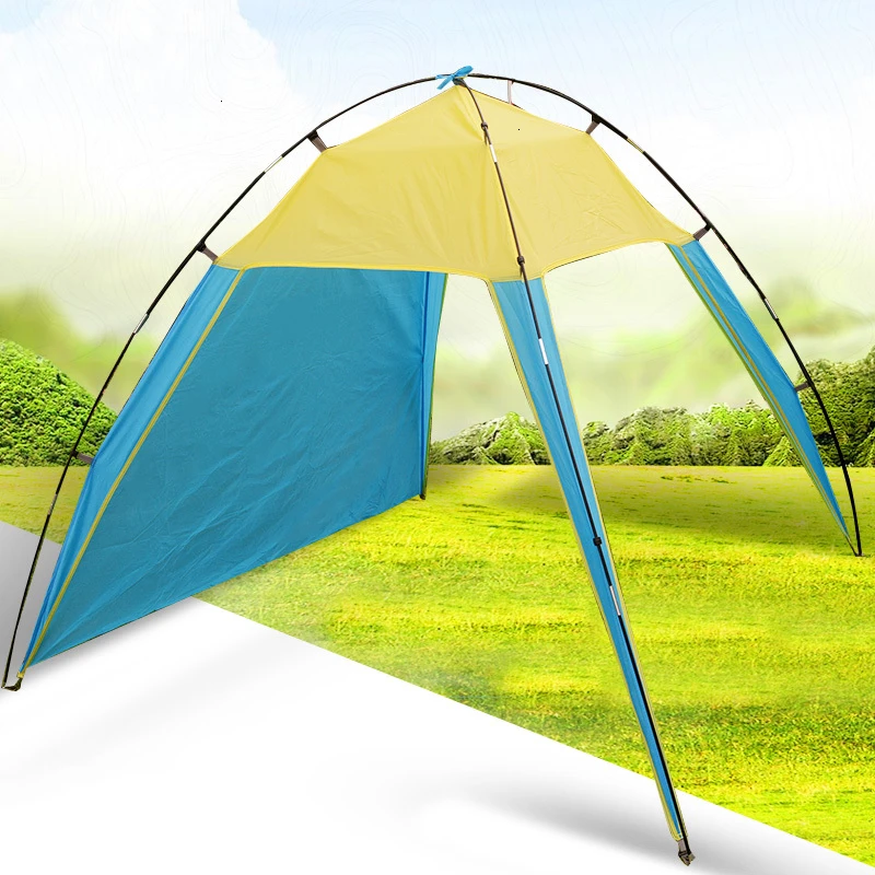 Пляжные палатки, укрытия от солнца, летние палатки для кемпинга, тенты для рыбалки, пикника, пляжа с сумкой, 200*200*150 см