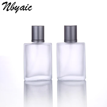 

nbyaic 1pcs perfume bottle 30ml 50ML100ML frosted glass spray bottle high-end perfume replacement sub-bottle press empty bottle