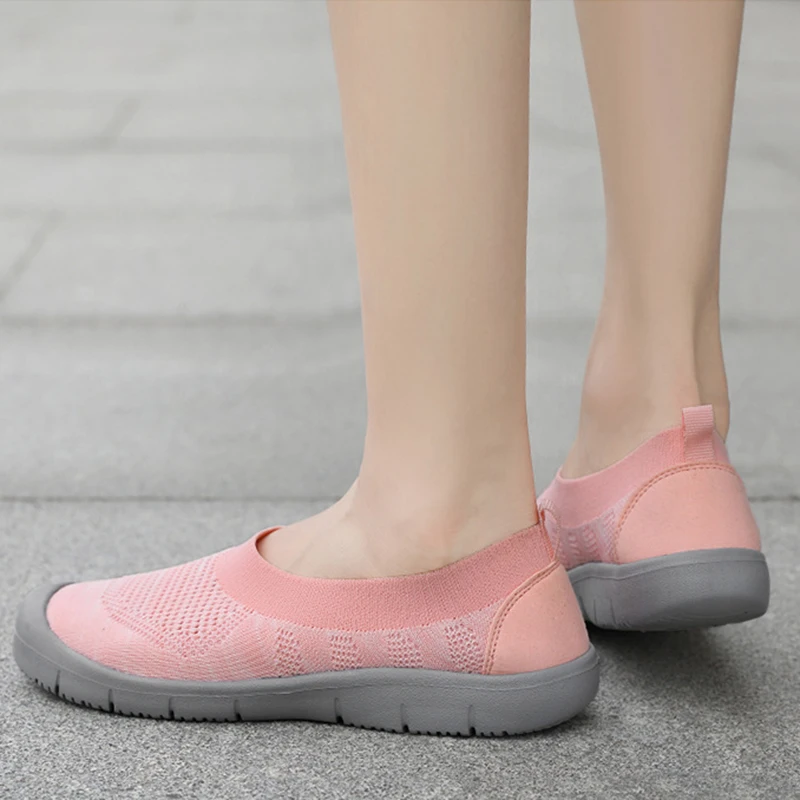 

Women Black Sock Sneakers New 2020 Spring Autumn Fashion Breathable Mesh Casual Shoes Platform Sneakers