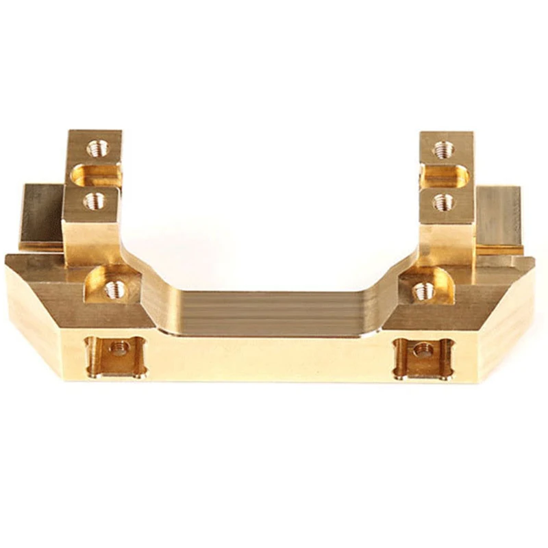 

Heavy Duty Brass Front Bumper with Servo Mount for Traxxas TRX-4 TRX4 1/10 RC Crawler Car Hop Up Parts