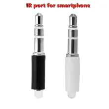 3.5mm transmissor infravermelho universal do telefone móvel sem fio transmissor de controle remoto ir porto para smartphone tv ar condicionado