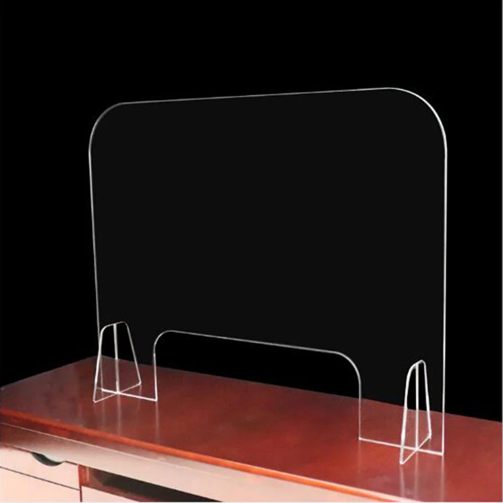 Nail Salon Desk Sneeze Cough Guard Screen Safety Protection Various Size Sneeze Guard Shield for Counter Desk Counter Top Nail Salon Desk Sneeze Cough Guard Screen Safety Protection Various Size Sneeze Guard Shield for Counter Desk Counter Top