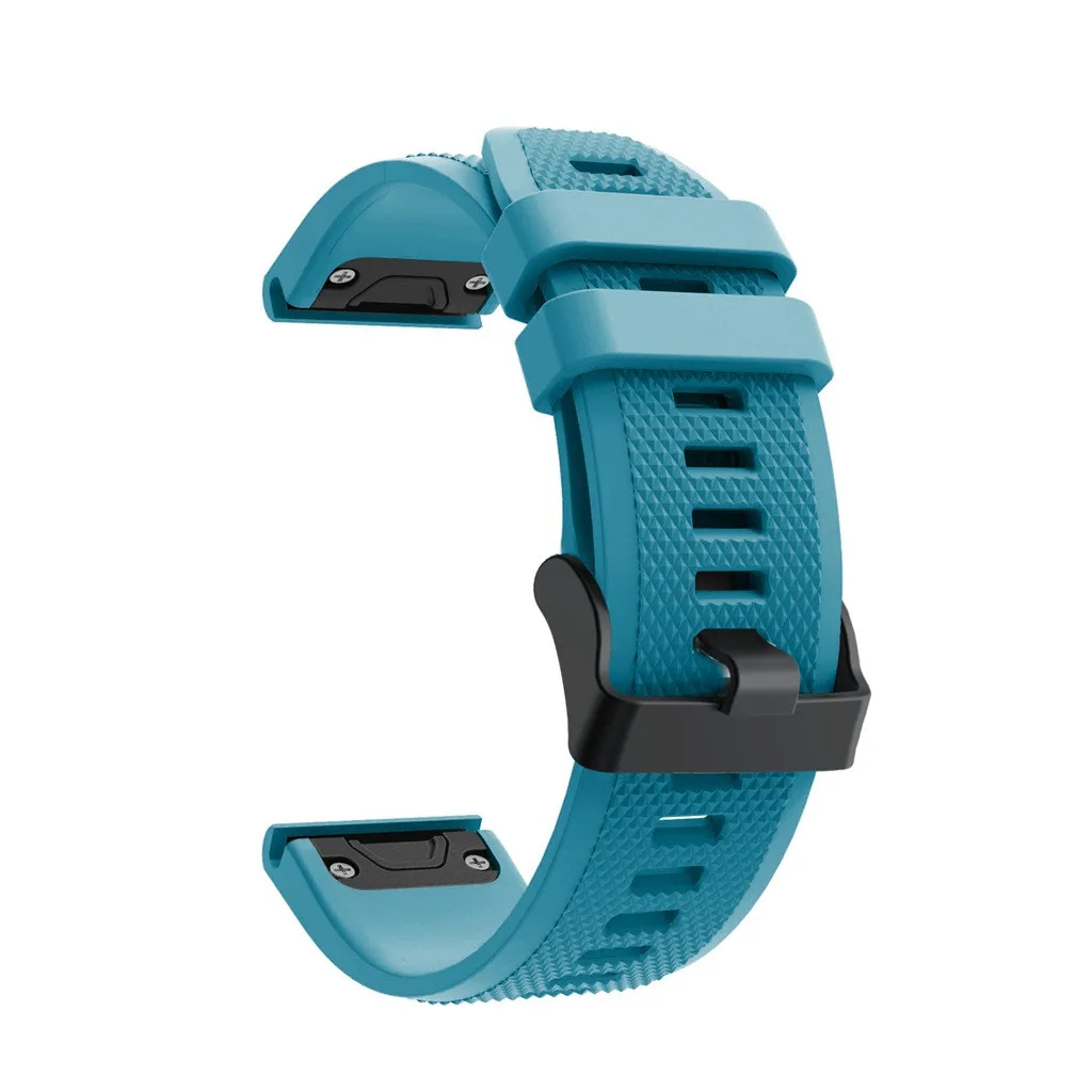 22 см силиконовый ремешок для Garmin Forerunner 945/935/Fenix 5/Plus различные цвета свет и гибкая Мода