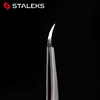 1pc STALEKS TE-41-3 High Quality Graft Eyelash Tool High Precision False Eyelash Tweezers Eyelash Makeup Assistance Tool 1