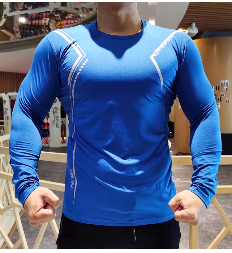 Men Youth Kids Quick Dry Fitness Tees Outdoor Sport Running Climbing Long  Sleeves Tight Bodybuilding Tops Gym Letter Run T-shirt - Running T-shirts -  AliExpress