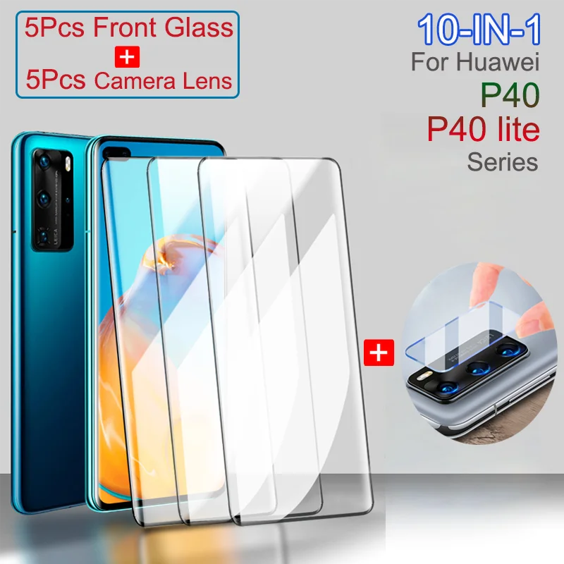 10-в-1 стекло для камеры Huawei P40 lite 5G P40lite-E закаленное P 40 HD защитное пленка huawei p40 p40-lite
