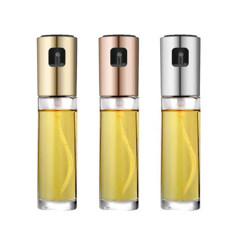 Junejour Glass Oil Pump Spray Bottle Sprayer Pot Olive Can Baking Accessories Cooking Kitchen Tools Bakeware | Дом и сад