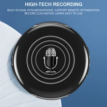 Мини Круглый Bluetooth 4,0 mp3-плеер Модный спортивный MP3-плеер портативный аудио 8 Гб со встроенным динамиком FM Электронная книга музыкальные плееры