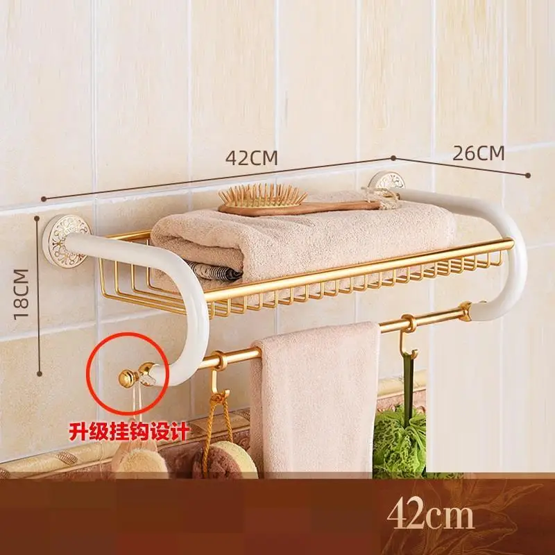Version T Prateleira плавающий Badkamer аксессуары Фен держатель Etagere настенные аксессуары Salle De Bain Banheiro полка для ванной комнаты - Цвет: Version T