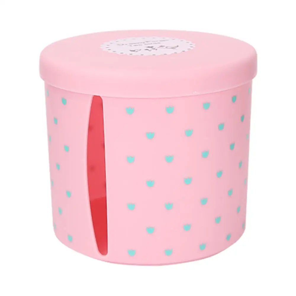 Pink Пластиковая коробка для салфеток, бренд, Современная круглая форма, домашний Автомобильный держатель для салфеток, чехол, органайзер для дома, инструменты для украшения - Цвет: Pink