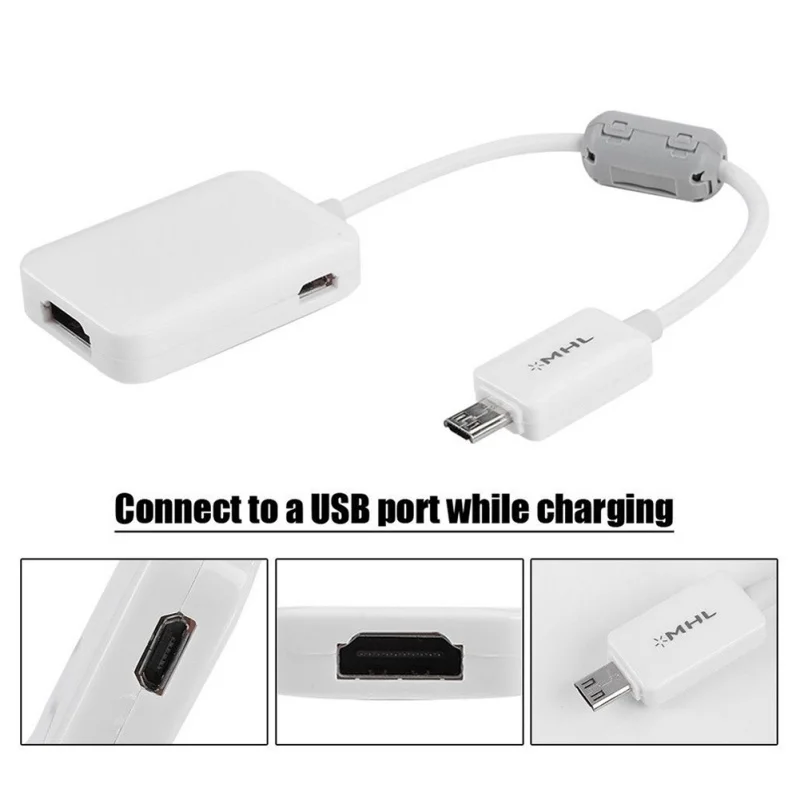 Высококачественный портативный MHL к HDMI HD tv видеокабель адаптер 1080p для samsung Galaxy S3 S4