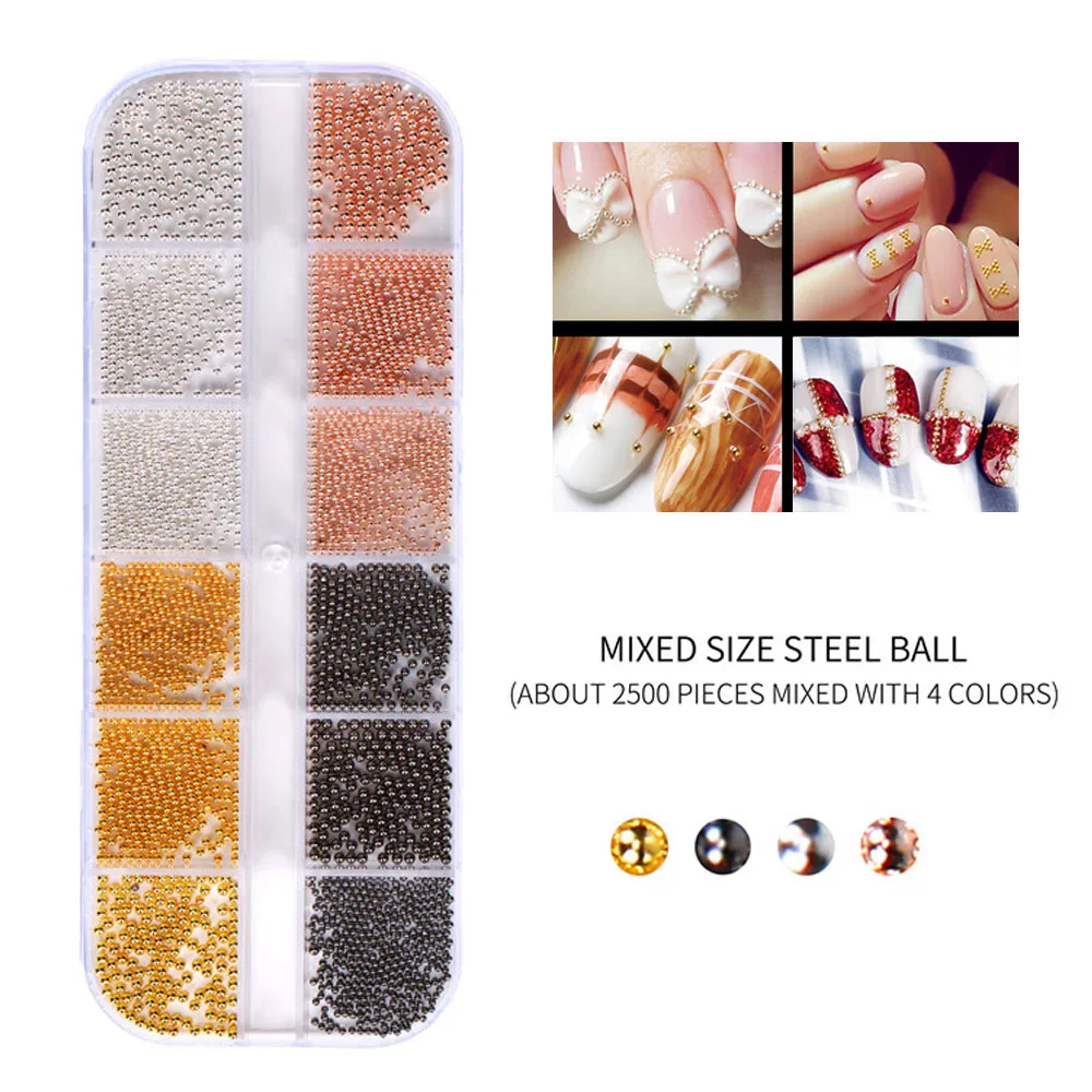48 видов дизайна ногтей Стразы 3D для украшения ногтей, круглые наклейки в форме сердца с каплевидными камнями, декоративные блестки для украшения ногтей, набор инструментов для рукоделия