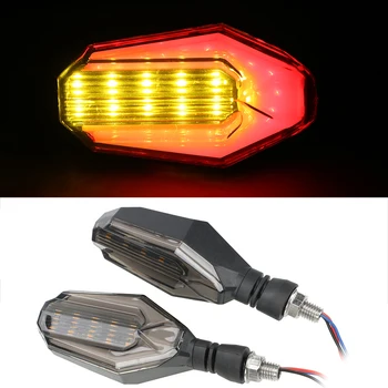

Universal Motorcycle Turn Signal Lights Motorbike Accessories 2Pcs/set Super Bright Indicator Lamps 18LED Moto Signal Lights