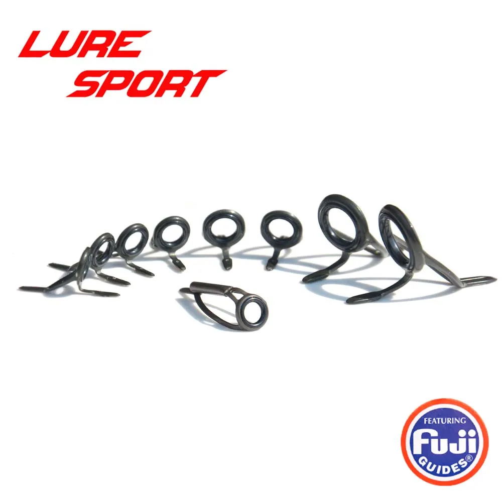 Комплект направляющих LureSport FUJI 9 шт. BCMNAT BCKWAG литой верх и направляющий набор