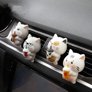 

Creative Cartoon Car Air Freshener Cute Car Perfume Car Interior Decoration Ornaments Smell the Car