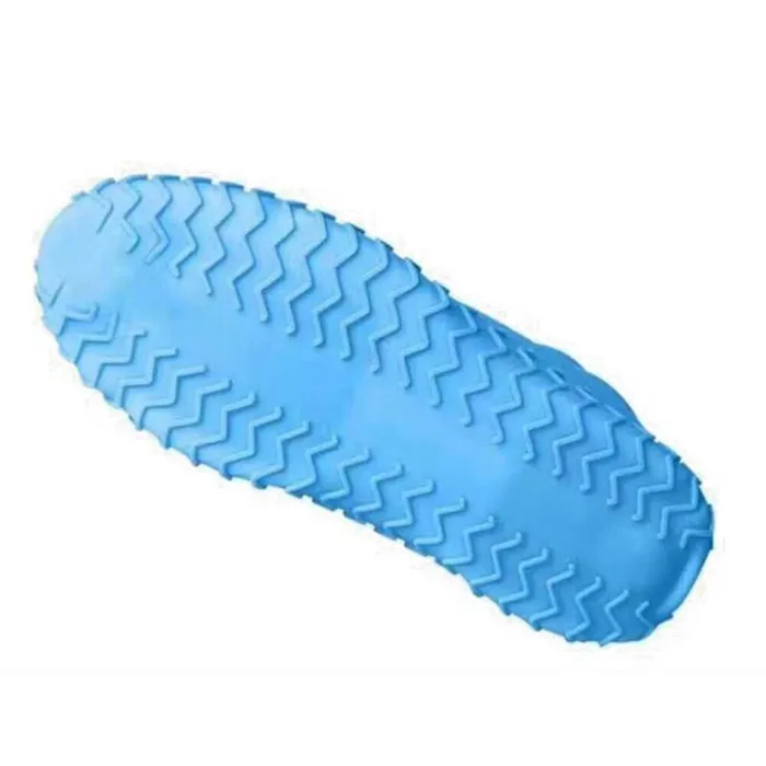 Waterproof Shoe Covers Cycling Rain Reusable Silicone Elastic Anti-Slip Protection for Outdoor FK88