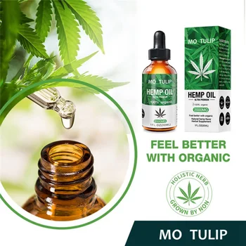 

Hemp Seed Oil Natural Essential Oil Sleep Aid Anti Stress Soothing Stress Relief Pains 100% Hemp Oil Help Sleep CBD Massage Oil
