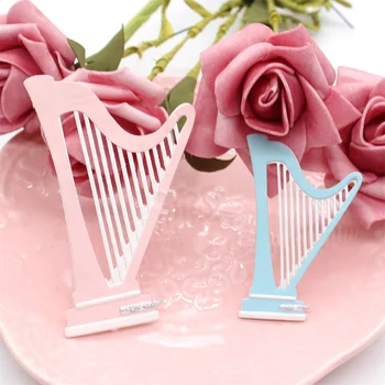 

KLJUYP Harp Metal Cutting Dies Scrapbook Paper Craft Decoration dies scrapbooking