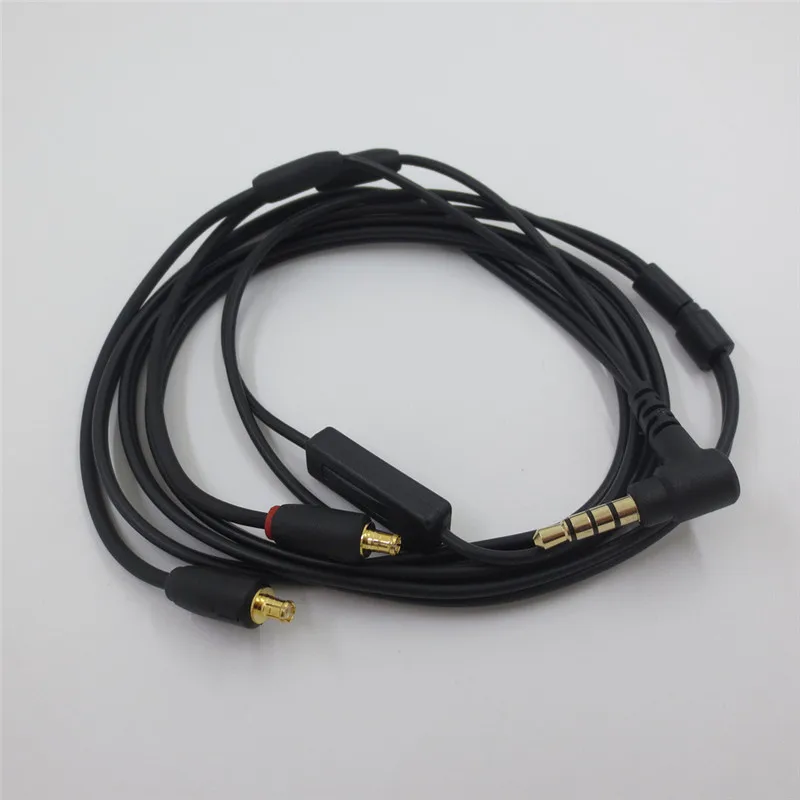 Replacement Audio Cable for ATH LS50 70 200 300 400 50 CKR90 Headphones Microphone Volume Control 23 AugT0