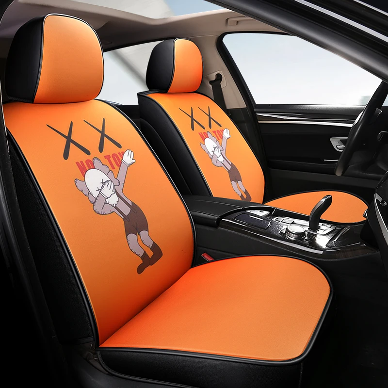  Car Seat Cover Universal Full Set Vehicle Seat Protection Auto for Dodge Caliber Charger Durango Jo