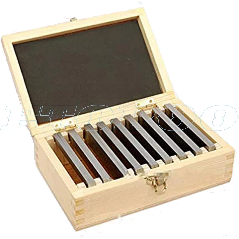 9 Pairs 18pcs Highprecision Manufactured Parallel Pad Gauge Block Cnc