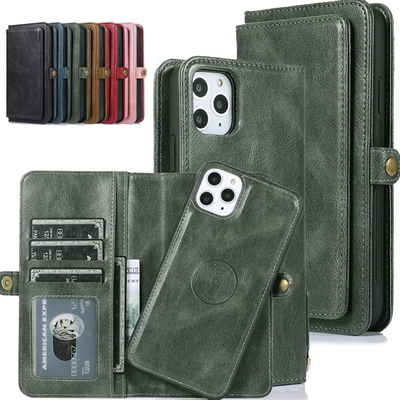 

Luxury Flip Leather Wallet Case For Iphone 11 Pro MAX Fundas For Iphone X XS XR Max 6 6S 7 8 Plus Magnetic Phone Cover Etui Capa