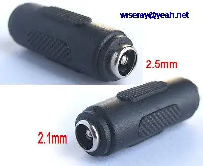

DHL/EMS 250PC 5.5 X 2.1mm Female TO Female 5.5MM X 2.5MM DC Plug Power Charger Connectors-A8
