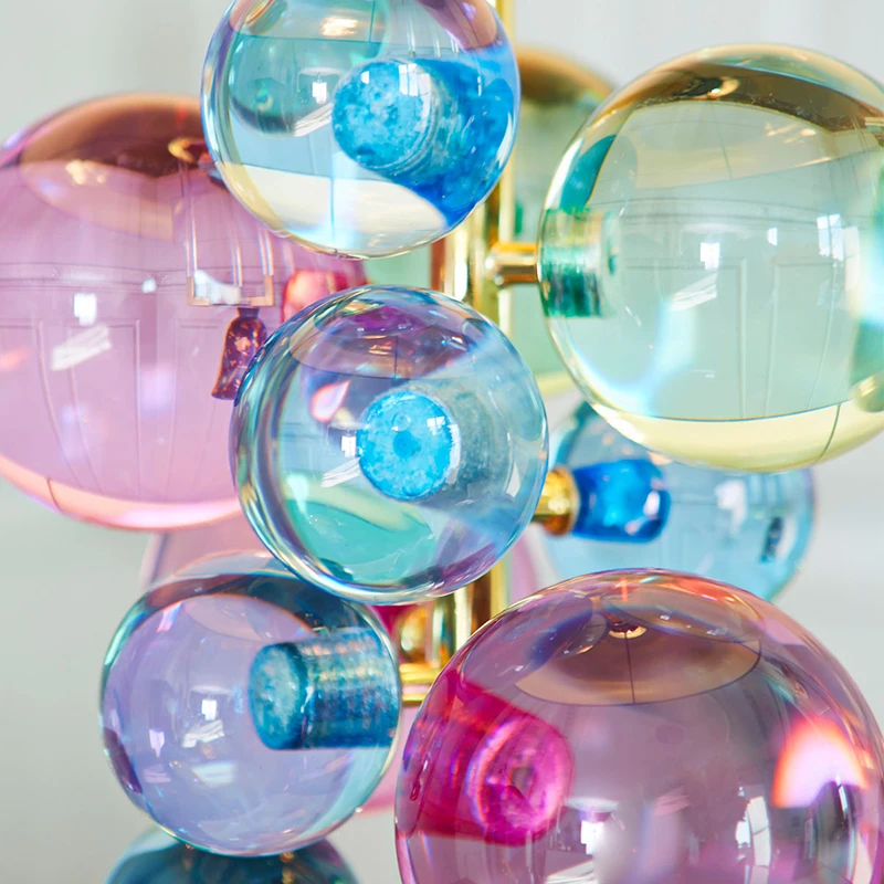 

Modern Glass Table Lamps Nordic Simple Bedroom Bedside Reading Desk Lamp Home Decoration LED Table Lights E27 Lamparas Lighting