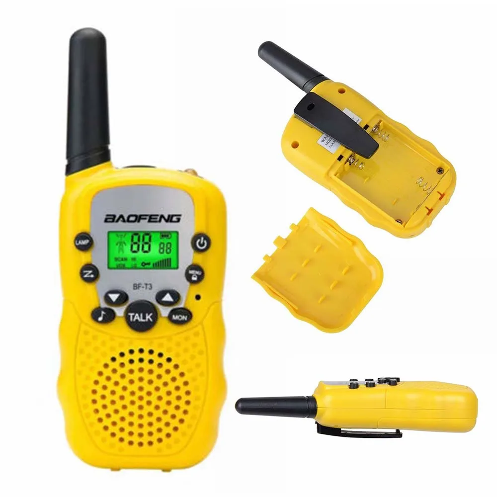 

Gift Kids Walkie Talkies Toys for age 4-5-6-7-8-9-10 Boys Girls Birthday Yellow